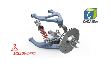 How to Design a Car Suspension System in SOLIDWORKS: Step-by-Step 3D Assembly